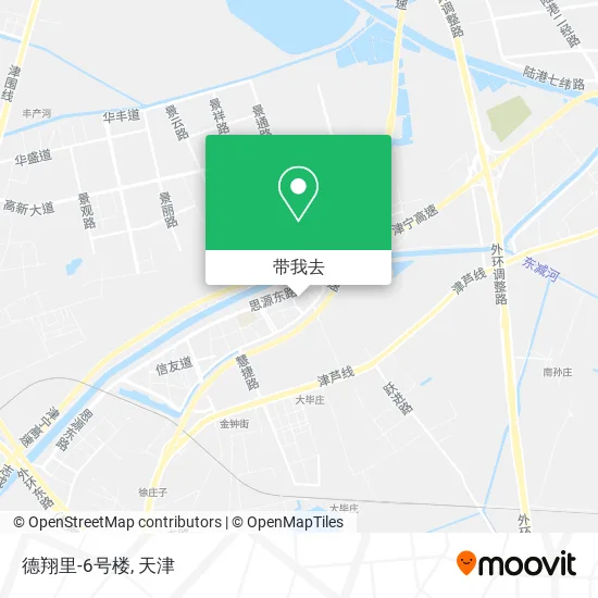 德翔里-6号楼地图