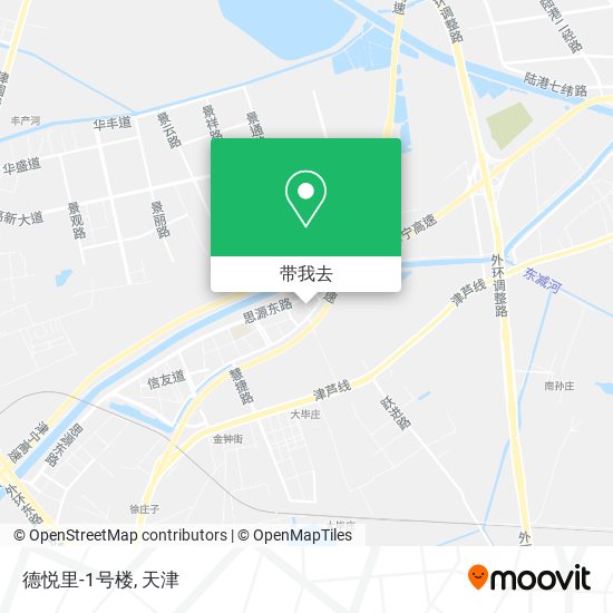 德悦里-1号楼地图