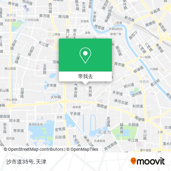 沙市道35号地图