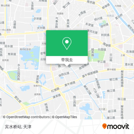 宾水桥站地图