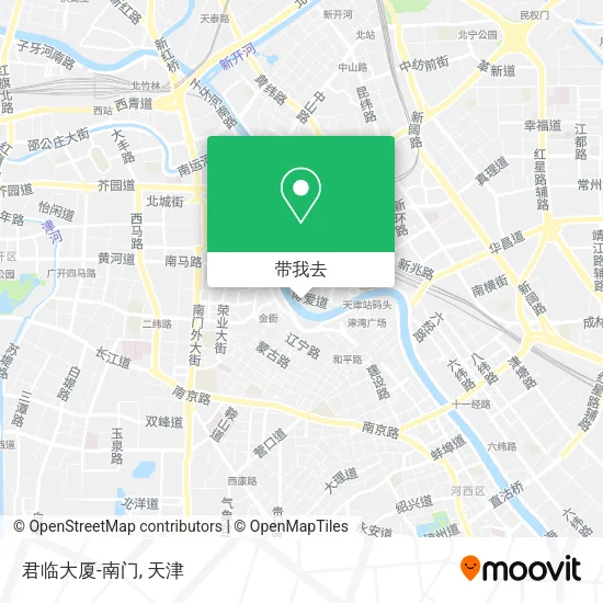 君临大厦-南门地图
