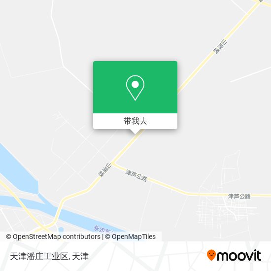 天津潘庄工业区地图