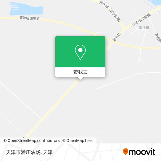 天津市潘庄农场地图