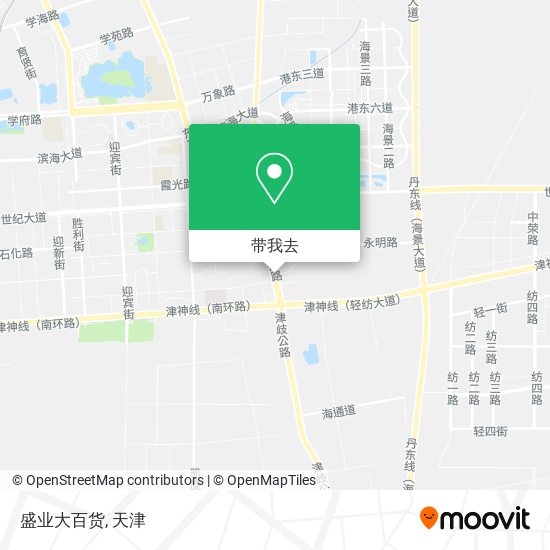 盛业大百货地图