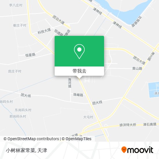 小树林家常菜地图