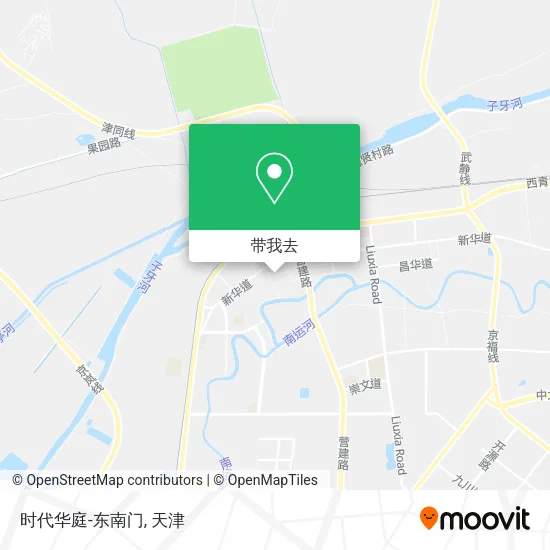 时代华庭-东南门地图