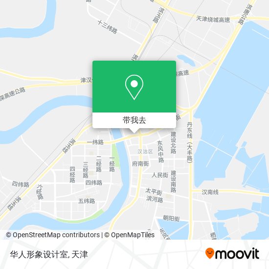 华人形象设计室地图