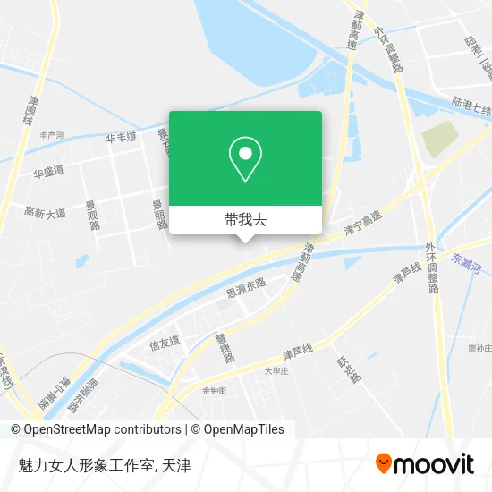 魅力女人形象工作室地图