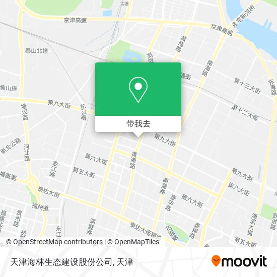天津海林生态建设股份公司地图