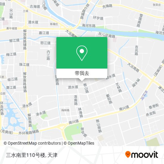 三水南里110号楼地图