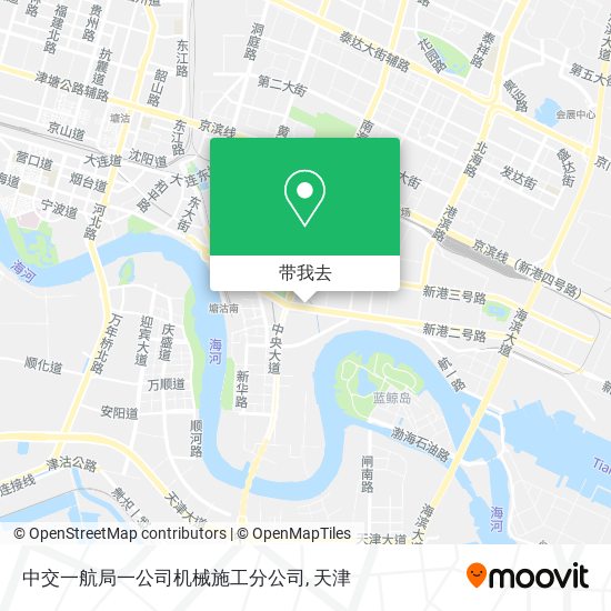 中交一航局一公司机械施工分公司地图