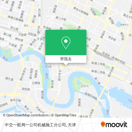 中交一航局一公司机械施工分公司地图