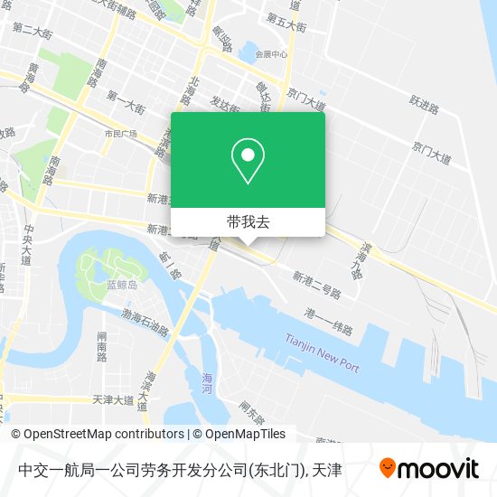 中交一航局一公司劳务开发分公司(东北门)地图