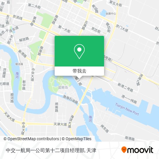 中交一航局一公司第十二项目经理部地图