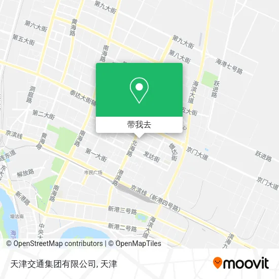 天津交通集团有限公司地图