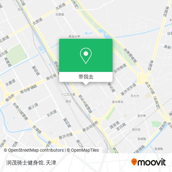 润茂骑士健身馆地图