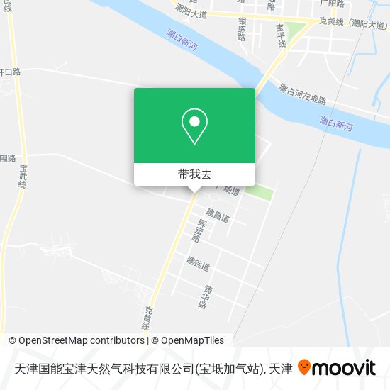 天津国能宝津天然气科技有限公司(宝坻加气站)地图