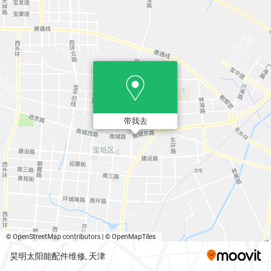 昊明太阳能配件维修地图