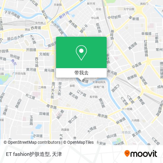 ET fashion护肤造型地图