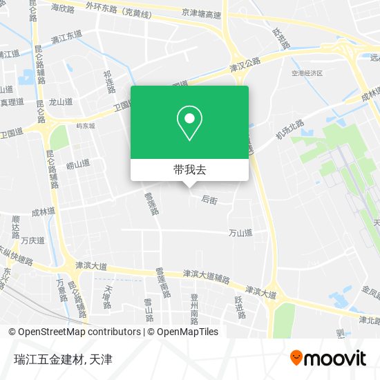瑞江五金建材地图