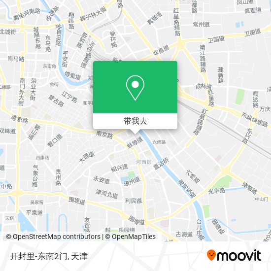 开封里-东南2门地图