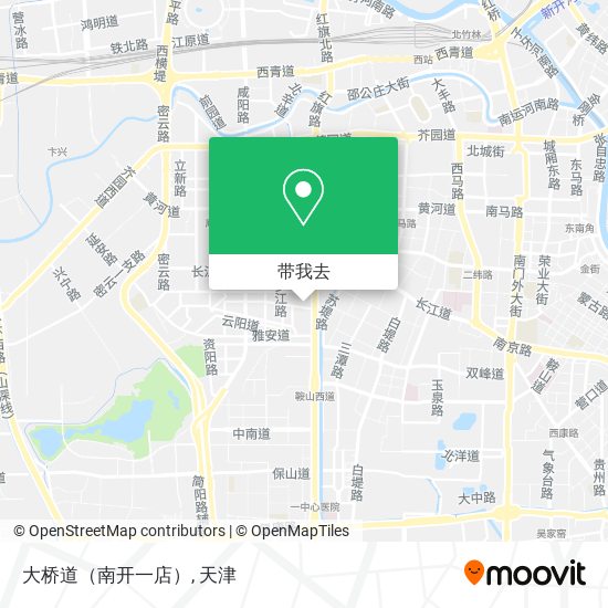 大桥道（南开一店）地图
