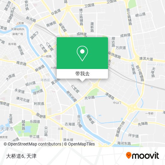 大桥道6地图