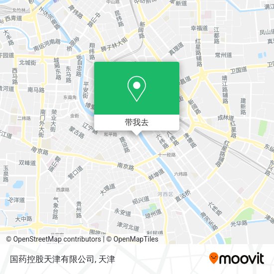 国药控股天津有限公司地图
