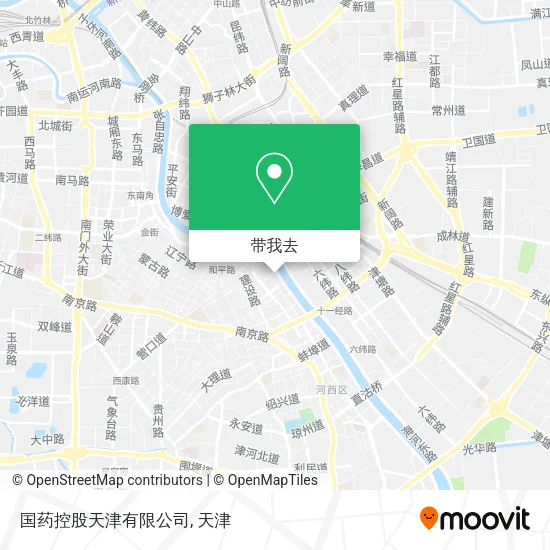 国药控股天津有限公司地图