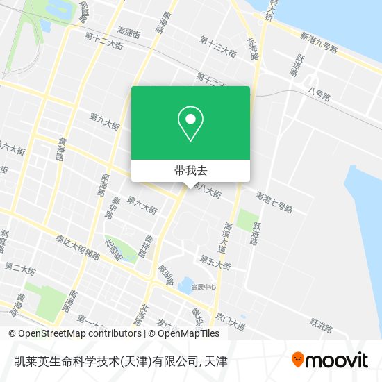 凯莱英生命科学技术(天津)有限公司地图
