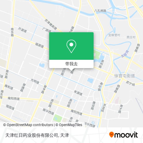 天津红日药业股份有限公司地图