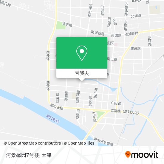 河景馨园7号楼地图