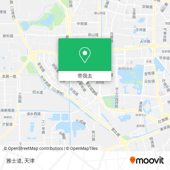 雅士道地图