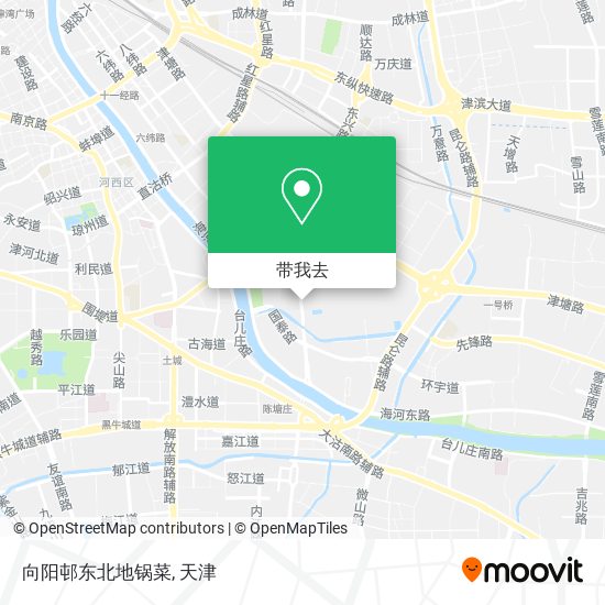 向阳邨东北地锅菜地图
