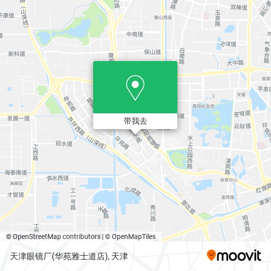 天津眼镜厂(华苑雅士道店)地图