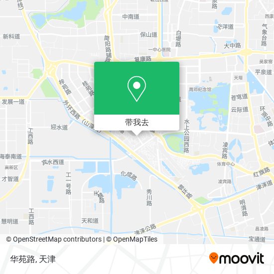 华苑路地图