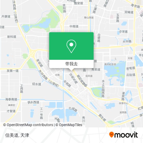 信美道地图