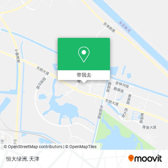 恒大绿洲地图