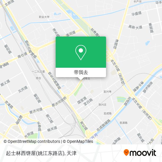 起士林西饼屋(姚江东路店)地图
