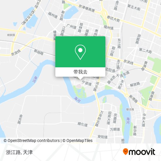 浙江路地图