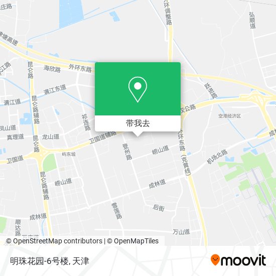 明珠花园-6号楼地图