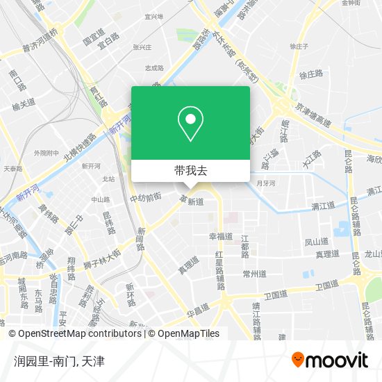 润园里-南门地图