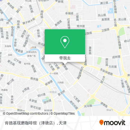肯德基现磨咖啡馆（津塘店）地图