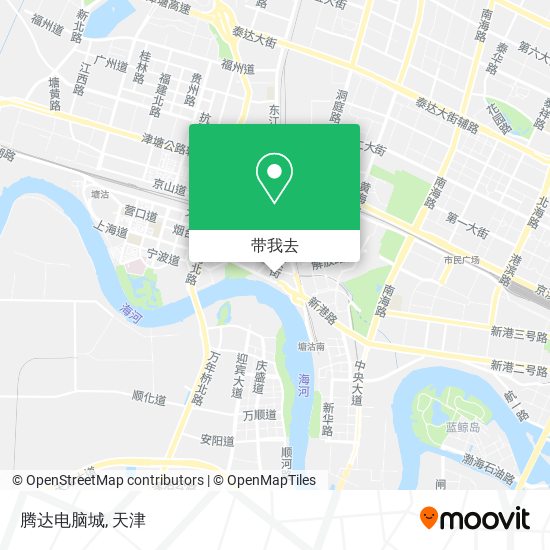 腾达电脑城地图