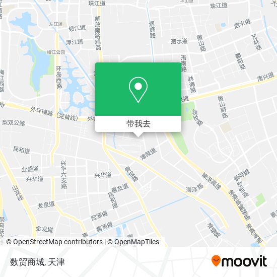 数贸商城地图