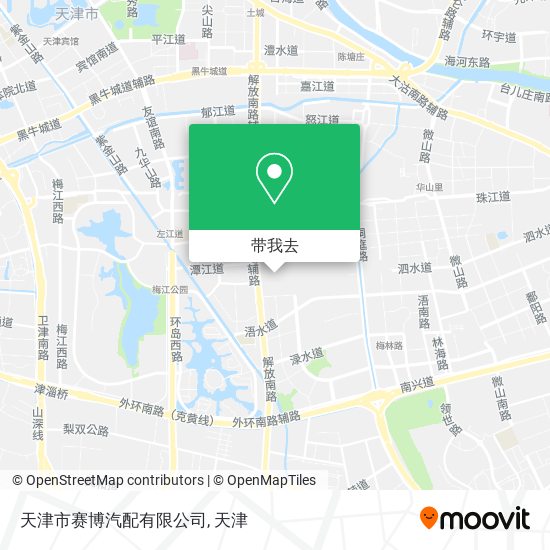 天津市赛博汽配有限公司地图