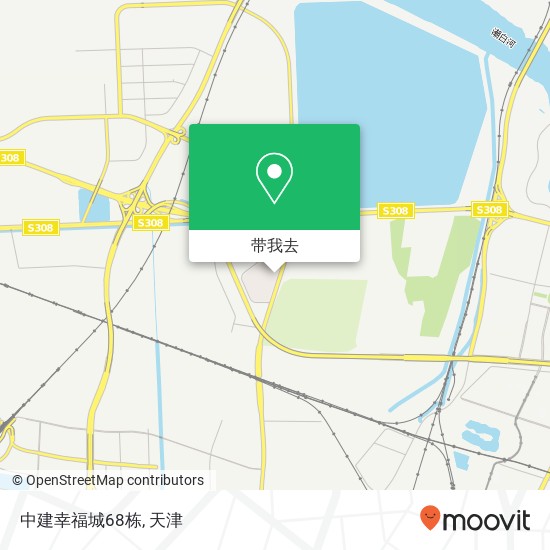 中建幸福城68栋地图