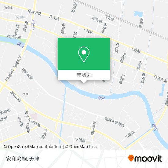 家和彩钢地图
