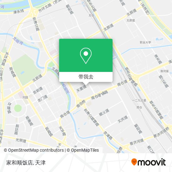 家和顺饭店地图