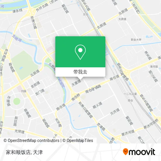 家和顺饭店地图